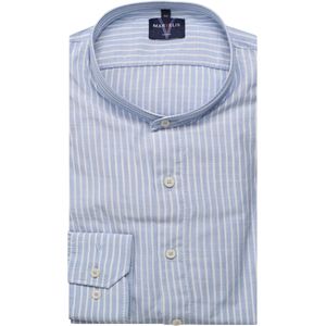 Marvelis Casual Overhemd blauw, Gestreept