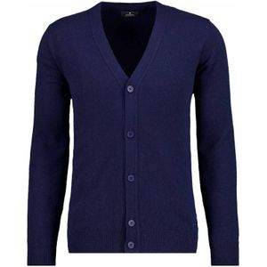 RAGMAN Cardigan marine, Effen