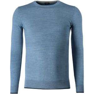 Marvelis Casual Trui ronde hals indigo, Effen