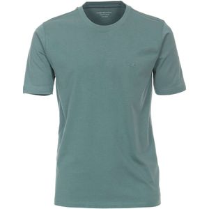 Casa Moda Casual Fit T-Shirt ronde hals turquoise, Effen