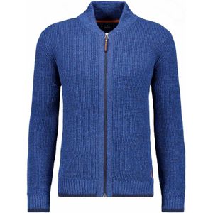 RAGMAN Cardigan blauw, Effen