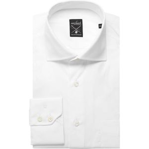 van Laack Meisterwerk Overhemd wit, Effen