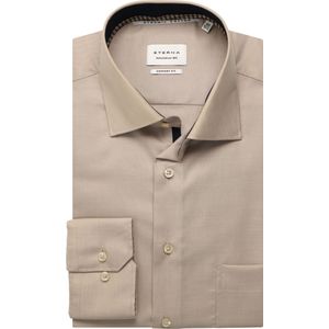 ETERNA Overhemd beige, Effen