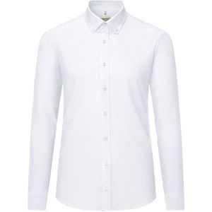 HAKRO Overhemd wit, Effen