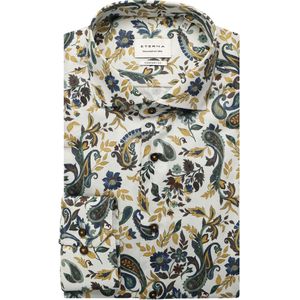 Eterna - Overhemd - Mosterdgeel - Comfort fit - NON IRON (strijkvrij)