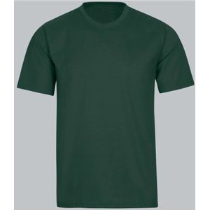 TRIGEMA Regular Fit T-Shirt ronde hals groen, Effen