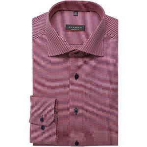 ETERNA Overhemd chianti, Gestructureerd