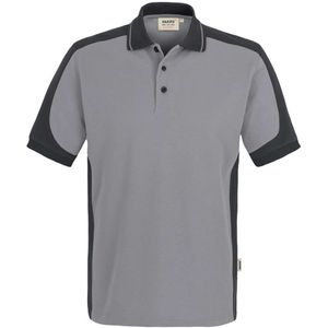 HAKRO 839 Comfort Fit Polo shirt Korte mouw grijs/antraciet