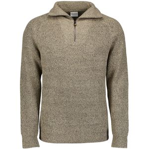 No Excess - Pullover Wing Collar Half Zip - Zacht Wolblend - 2XL