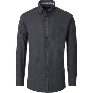 Casa Moda Overhemd antraciet, Faux-uni