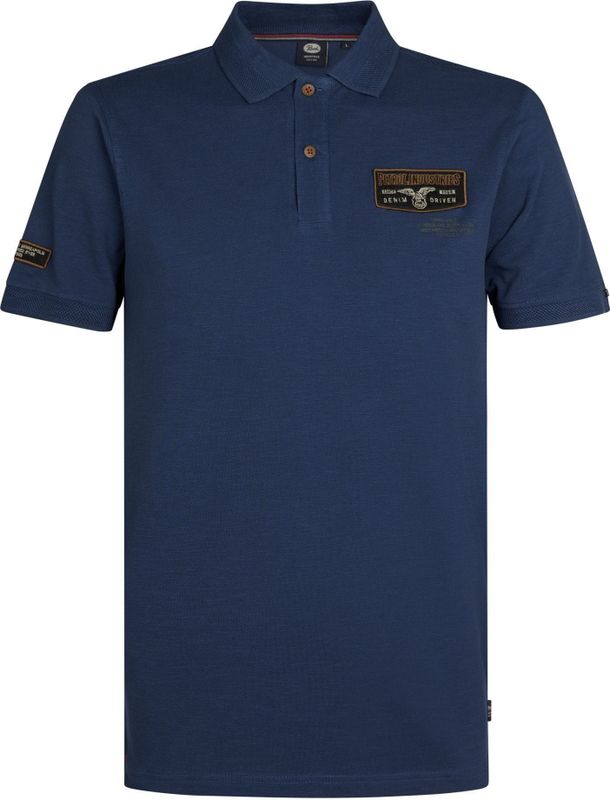 Petrol Industries Polo shirt Korte mouw blauw