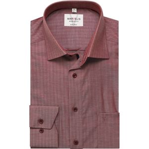 Marvelis Overhemd rood, Effen