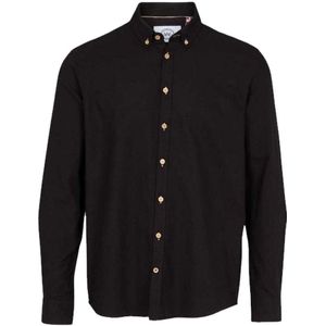Kronstadt - Johan Diego - Overhemd - Zwart - Lange Mouw