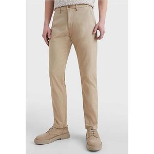 Tommy Hilfiger Denton Fitted Straight Chino beige, Effen