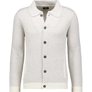 RAGMAN Cardigan ecru, Gestructureerd