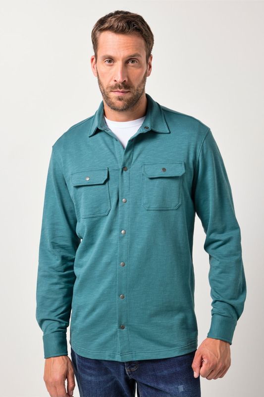 JP1880 Jersey shirt benzine, Effen