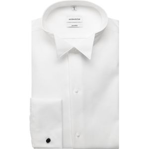 Overhemden - Wit - Katoen - Tailored Fit - Wing-Collar