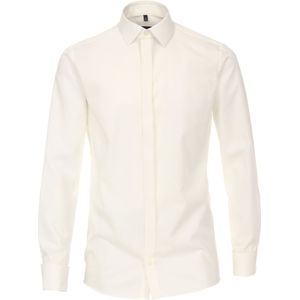 Casa Moda Modern Fit Gala shirt beige, Effen