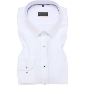 Eterna - Overhemd - Wit - Slim fit - NON IRON (strijkvrij)