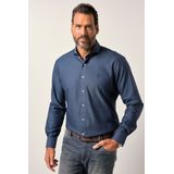 JP1880 Overhemd donkerblauw, Effen