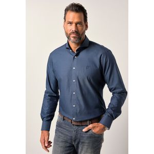 JP1880 Overhemd donkerblauw, Effen