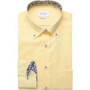 ETERNA Modern Fit Overhemd geel, Effen