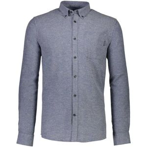 Lindbergh Overhemd blauw, Melange