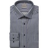 OLYMP Luxor Overhemd marine, Gestreept