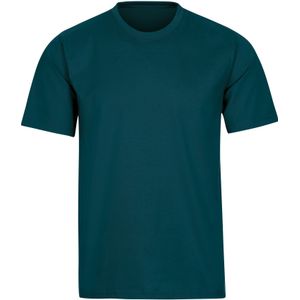 TRIGEMA T-Shirt ronde hals groen, Effen