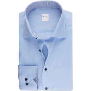 Stenströms Overhemd lichtblauw, Effen