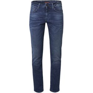 No Excess Jeans blauw, Effen