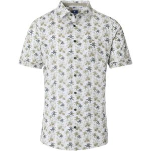 Redmond Casual Overhemd Korte mouw groen