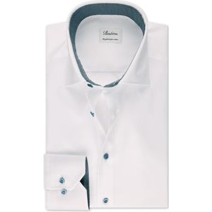 Stenströms Overhemd wit, Effen