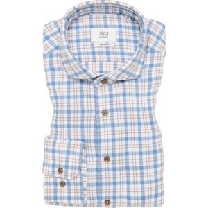 ETERNA 1863 Overhemd blauw, Ruit