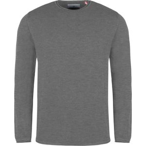Kronstadt - Pep Sweatshirt - Grijs - Lange Mouw - Ronde Hals - 100% Katoen