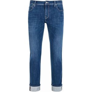 Alberto Speed Slim Fit Jeans blauw, Gewassen