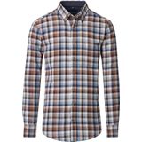 Casa Moda Overhemd antraciet, Ruit