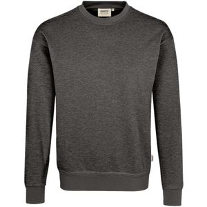 HAKRO 475 Sweatshirt ronde hals antraciet, Melange