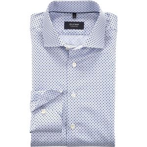 OLYMP SIGNATURE Overhemd blauw, Motief