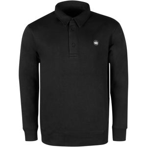 Kronstadt Polo shirt zwart, Effen