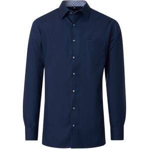 Casa Moda Overhemd blauw, Effen