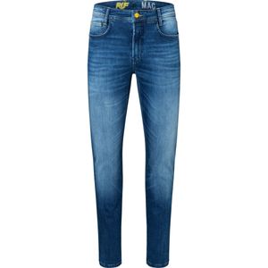 Authentic - Jeans - Donkerblauw - Superelastisch - Recht