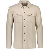 Lindbergh - Overhemd - Greige - Comfort Fit - Lange Mouw