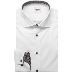 Stenströms Overhemd wit, Effen