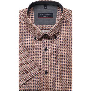 Casa Moda Overhemd Korte mouw rood