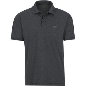 TRIGEMA Polo shirt Korte mouw antraciet