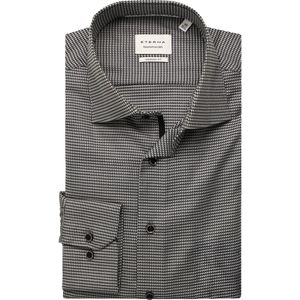 Eterna - MODERN FIT - Overhemd - Antraciet - Lange Mouwen - NON IRON