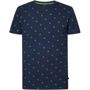 Petrol Industries Modern Fit T-Shirt ronde hals , Stippen