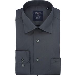 Casa Moda Overhemd antraciet, Effen