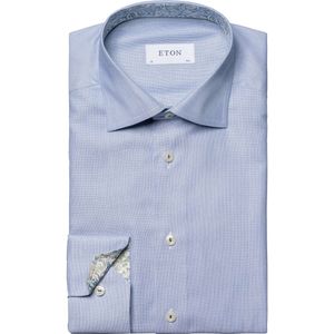 ETON Contemporary Fit Overhemd blauw, Effen